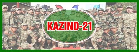 Kazind Join Military Exercise Between India And Kazakhstan