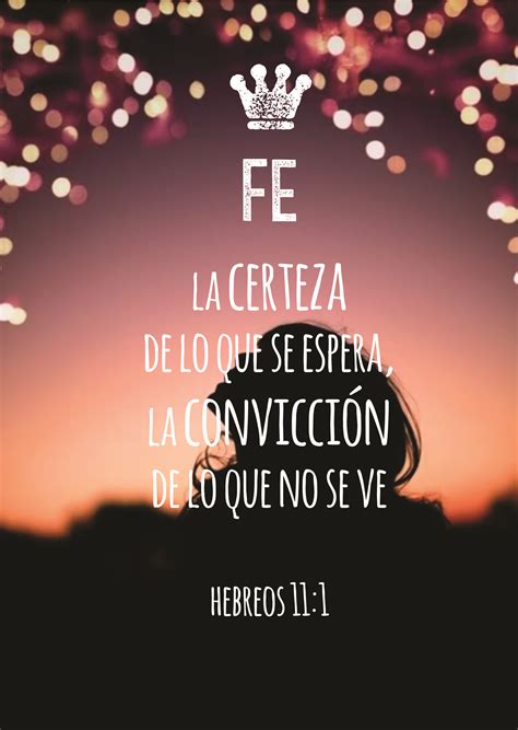 Hebreos 11 1 Frases de la biblia Versículos de la biblia Biblia