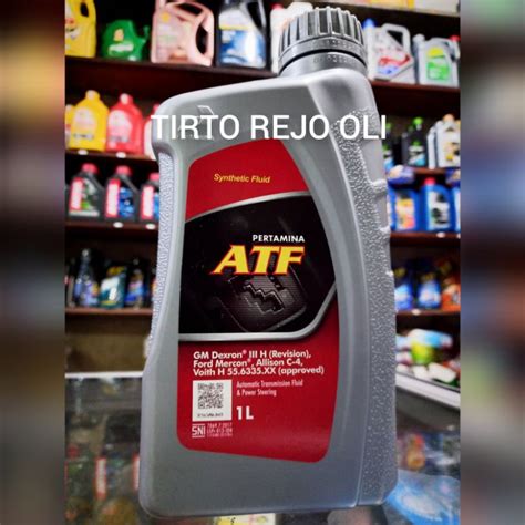 Jual PERTAMINA ATF MATIC POWER STEERING HYDROLIC Shopee Indonesia