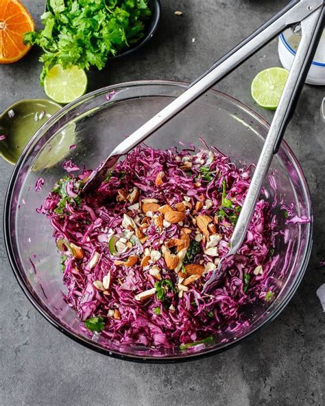 Zesty Purple Cabbage Slaw Primal Gourmet Purple Cabbage Slaw