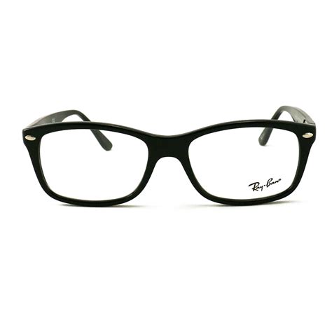 Ray Ban Eyeglasses Rb 5228 2000 Black 53 17 140 Acetate 805289445906 Ebay