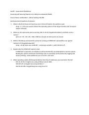 Hacking V Lab Aw Docx Lab Assessment Worksheet Assessing And