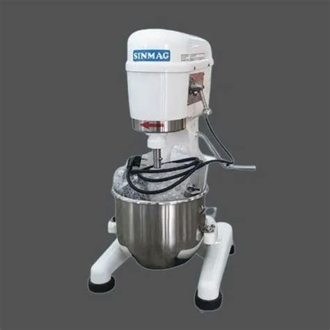 Stainless Steel Single SM 201 20LITTER Sinmag Planetary Mixer At Rs