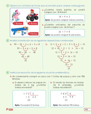 Page Matem Tica Primaria Libro De Rea