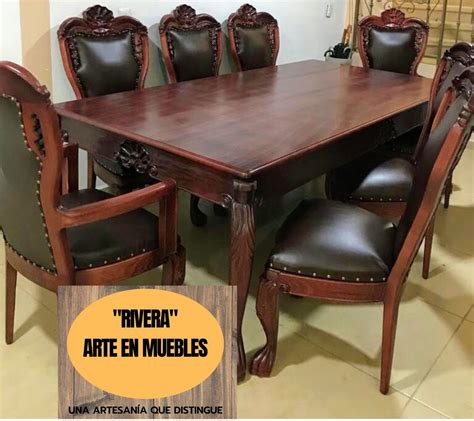 Elegante Comedor Clásico Luis XV modelo Deisy de 8 Sillas 85000