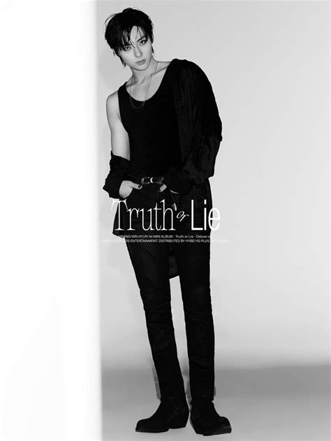 Potret Foto Konsep Hwang Min Hyun Untuk Mini Album Truth Or Lie