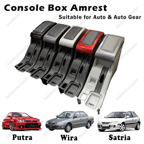 Proton Wira Satria Putra Leather Console Box Armrest Letak Tangan