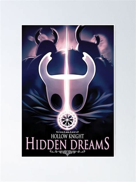 "hollow knight hidden dreams - " Poster by ratausukes | Redbubble