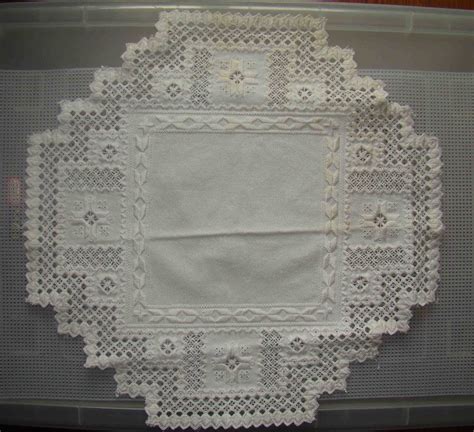 Hardanger Doily Hardanger Candlewicking Embroidery