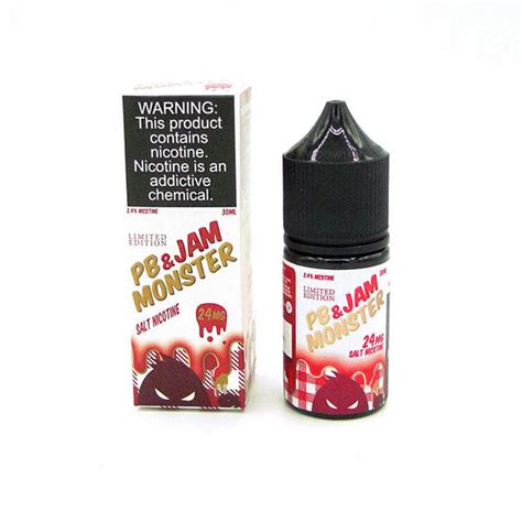 Strawberry Pb And Jam Monster Salt 30ml 24mg