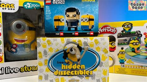 Minions The Rise Of Gru Toy Collection Unboxing Review Minions Play