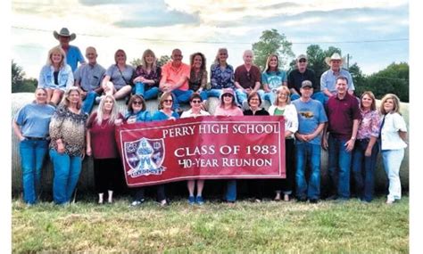 Phs Class ‘83 Celebrates 40 Years Perry Daily Journal