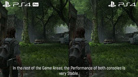 The Last Of Us Part Performance Ps Vs Ps Pro Youtube