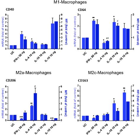 Establishment of macrophage polarization markers. Isolation of CD14 ...