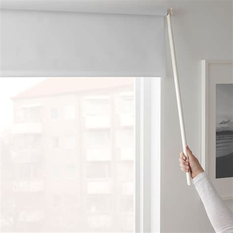 FRIDANS blackout roller blind, white, 147.3x195 cm (58x76 ¾") - IKEA CA