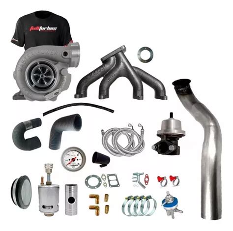 Kit Turbo Vw Ap Farol Mi Turbina Master Power R4449