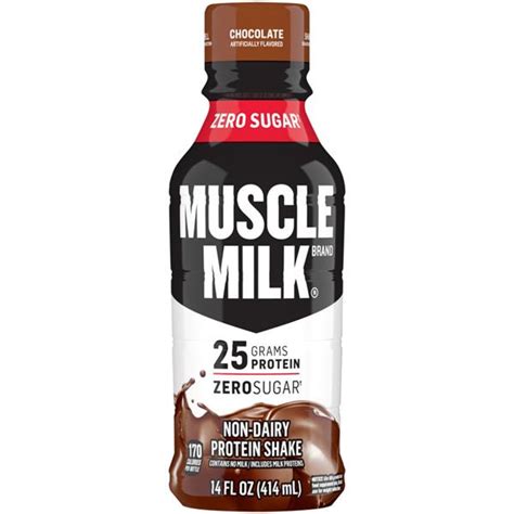 Muscle Milk Genuine Chocolate Non Dairy Protein Shake Hy Vee Aisles