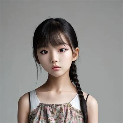 Model Korean Girl Photoshoot Year Old