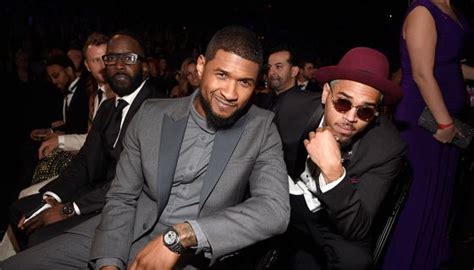 Usher And Chris Brown Perform Hours After Alleged Fight