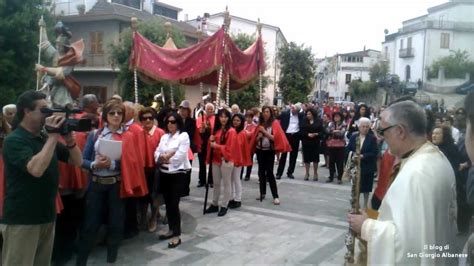 Festa Patronale San Giorgio Albanese Processione