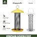 Amazon Kingsyard Metal Mesh Tube Bird Feeders For Outdoor Hanging