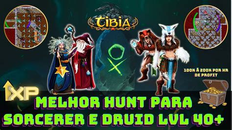 Onde Upar E Fazer Profit De Sorcerer E Druid Lvl Tibiaglobal