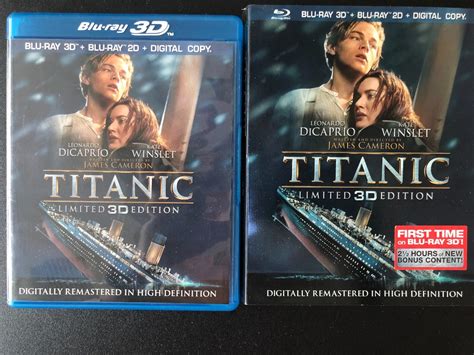 Titanic Four Disc Combo Blu Ray D Blu Ray Digital Copy Tv