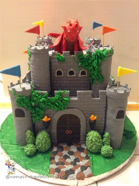 Coolest Medieval Fantasy Castle Cake Castle Cake Castle Birthday