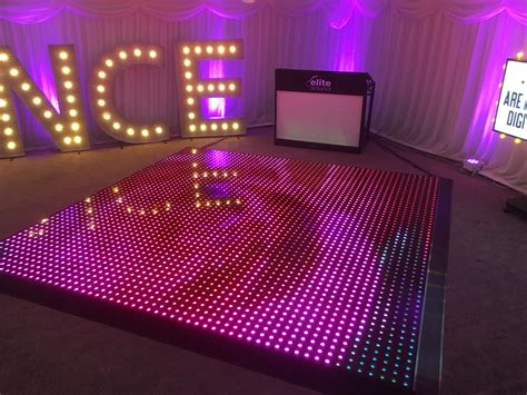 Digital LED Dance Floor | Elite Sound