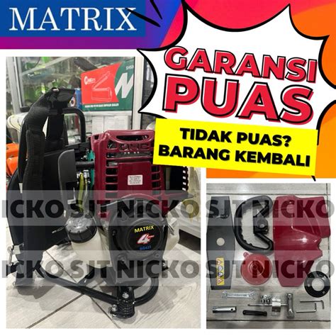 Jual Matrix Mesin Potong Rumput Gendong Tak Brush Cutter Stroke