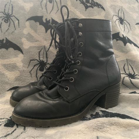 Kohl’s heeled ankle boots ~ size womens 7.5 ~ worn a... - Depop