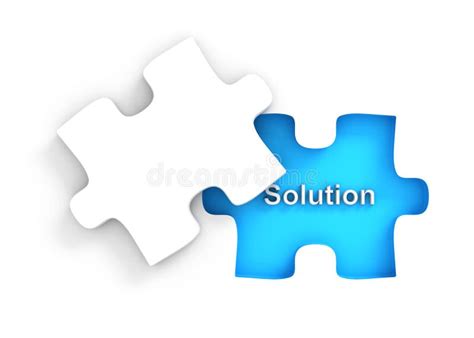 Puzzle With Missing Piece Stock Illustration Illustration Of Design