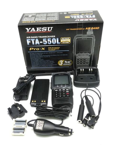 Yaesu FTA 550 L Air Band Transceiver Pro X Mobile Phones Gadgets