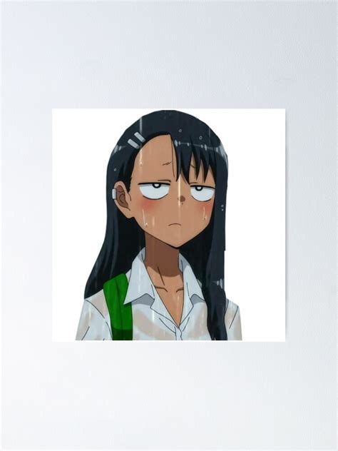 "Nagatoro Unimpressed Anime" Poster for Sale by Aestheticanime2 | Redbubble