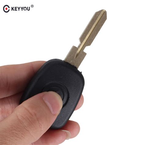 KEYYOU 10X Car Key Cover Replacement Case Auto Transponder Key Shell