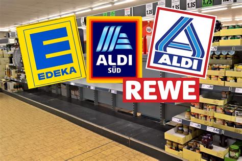 Edeka Aldi Und Co Engp Sse Drohen Leere Regale Im Supermarkt