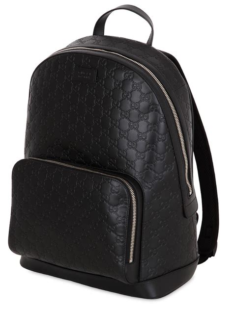 Black Gucci Backpack