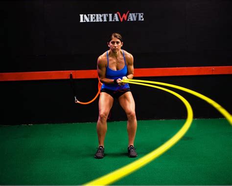 Inertia Wave Strong Pro | Dynamic Rubber Battle Ropes Alternative for