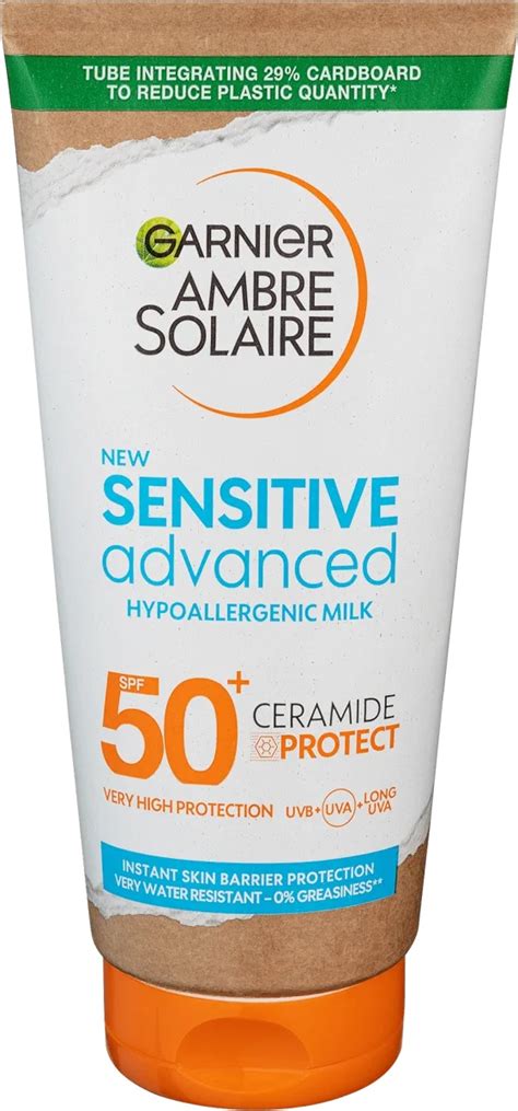 Garnier Ambre Solaire Sensitive Advanced Hypoallergenic Milk Spf 50