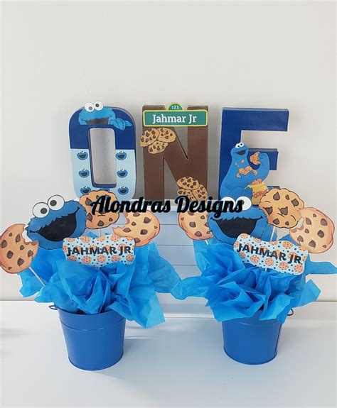 Cookie Monster Birthday Decorations, Cookie Monster Decorations