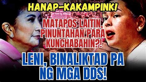 MGA KAKAMPINK HINDI MASAYA SA PAGPUNTA NI SARA KAY LENI YouTube