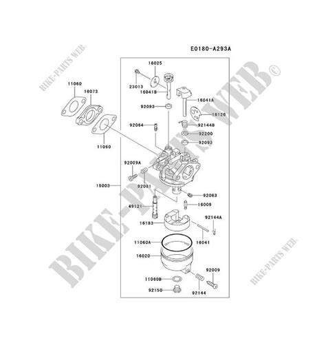 CARBURATEUR Pour Kawasaki FC MOTORS PIECES JARDIN Catalogue De