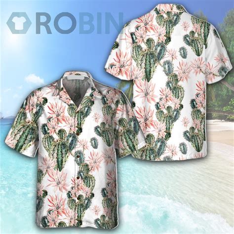 Cactus Makes Perfect Hawaiian Shirt Robinplacefabrics