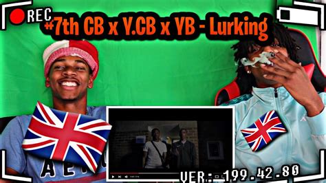 Americans React To Uk Drill🇬🇧🔥 7th Cb X Y Cb X Yb Lurking Youtube