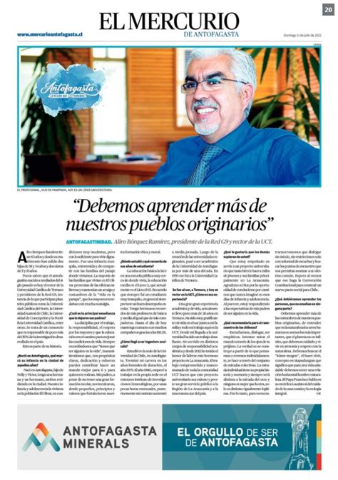 Medio Peri Dico El Mercurio De Antofagasta P Gina