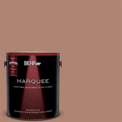 BEHR Premium Plus Ultra 1 Gal BWC 24 Mocha Light Flat Exterior Paint