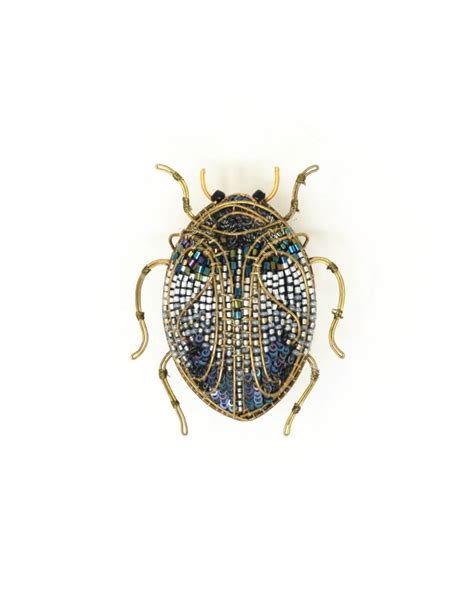 JEWELED SCARAB BEETLE BR - mingk