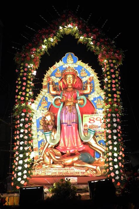 Jagadhatri Puja procession, Chandannagar - Jagadhatripuja Images