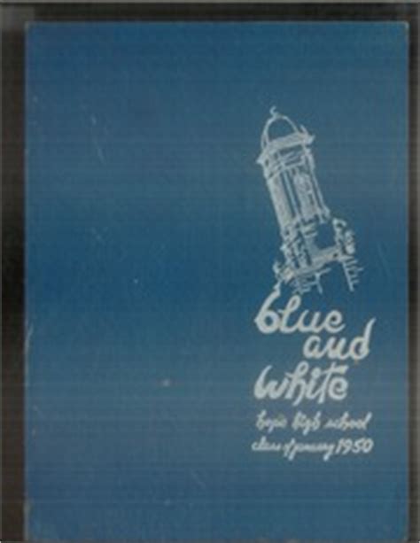 Hope High School - Blue and White Yearbook (Providence, RI), Covers 1 - 15