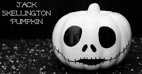 Jack Skellington Pumpkin (Easy Pumpkin Painting Craft)